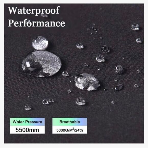 Gash Hao Mens Snow Ski Waterproof Softshell Snowboard Pants 38” x 32” - Picture 4 of 9